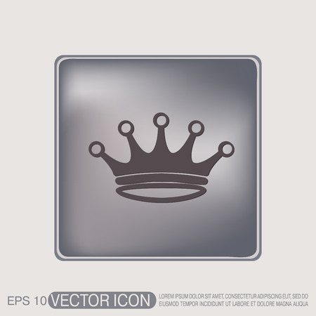 crown iconのイラスト素材