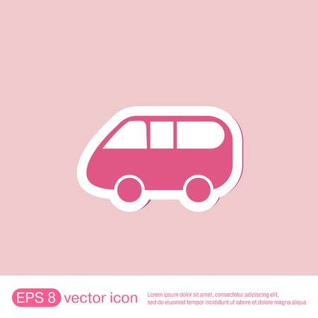 Icon car. Vehicles.  icon of transport.のイラスト素材