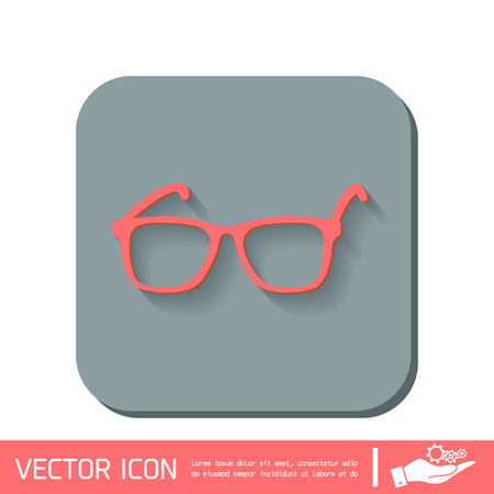Glasses iconのイラスト素材