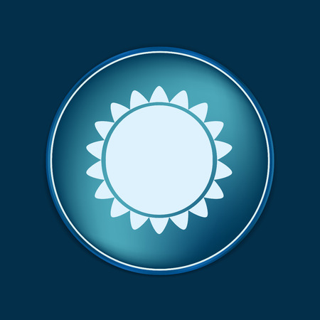 weather icon. sunのイラスト素材