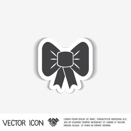 bow iconのイラスト素材