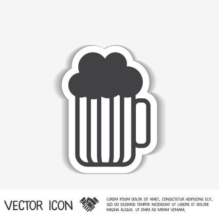 beer iconのイラスト素材