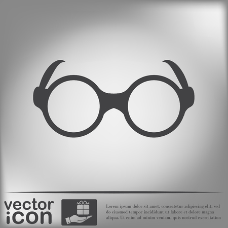 Glasses iconのイラスト素材