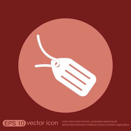 Label icon buttonのイラスト素材