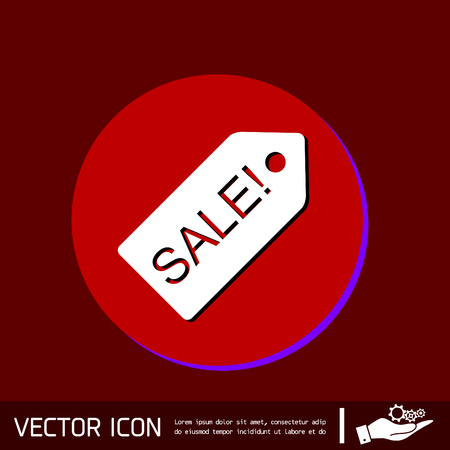 sale label sign sign.のイラスト素材