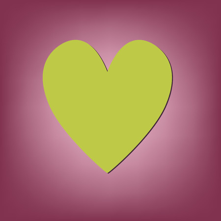 heart icon sign.  valentine iconのイラスト素材