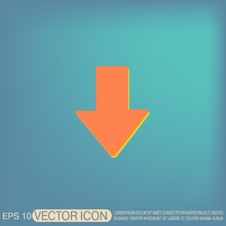 web arrow symbolのイラスト素材