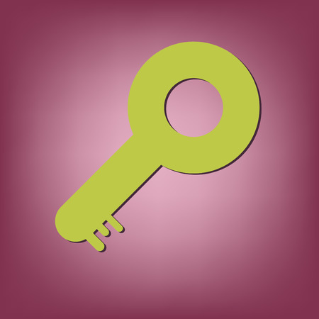 key icon signのイラスト素材