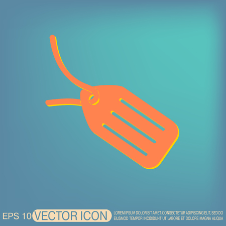 Label icon buttonのイラスト素材