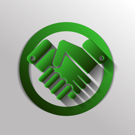 Shaking Hands Icon Handshake Business And Finance Symbolのイラスト 素材 ストックフォト 写真素材のstock Foto ストックドットフォト