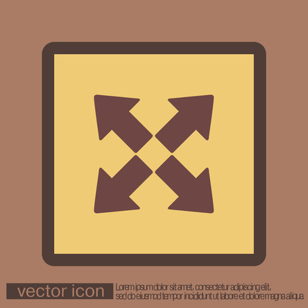 move arrows signのイラスト素材