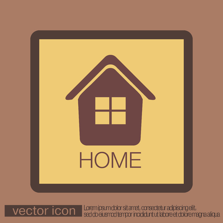 House icon. Home signのイラスト素材