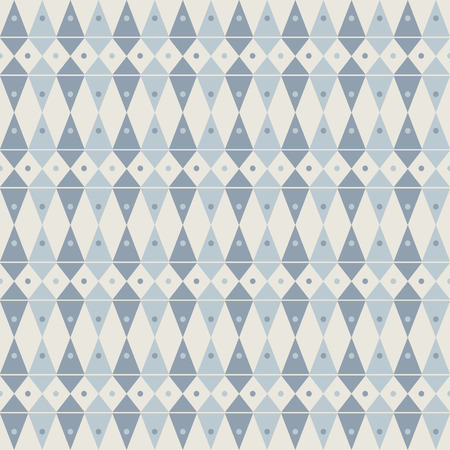 geometry vector pattern. ethnic triangle seamless ornament wirh dots