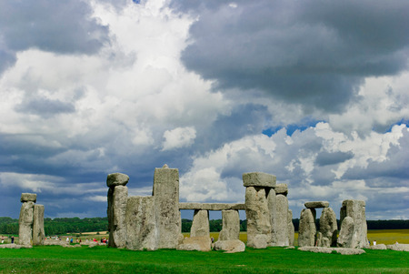 Historical landmark monument Stonehenge,England, UKのeditorial素材