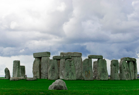 Historical landmark monument Stonehenge,England, UKの写真素材