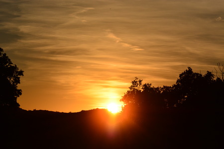 sunsetの写真素材