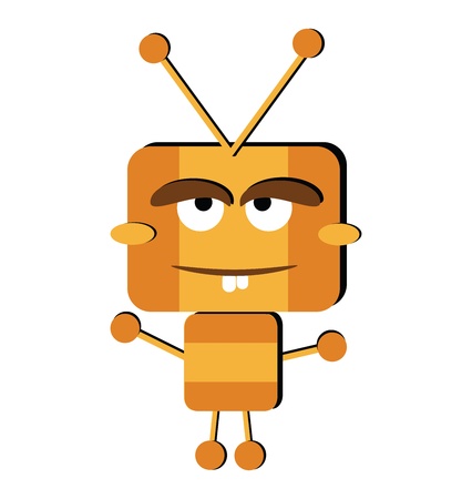 cartoon antのイラスト素材
