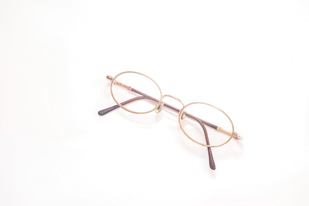 Eye glasses isolatedの写真素材