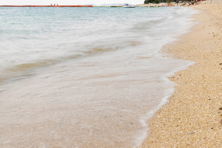 Beach scenc in Pattaya, Thailandの写真素材