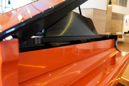Orange paino. Luxury hotelの写真素材