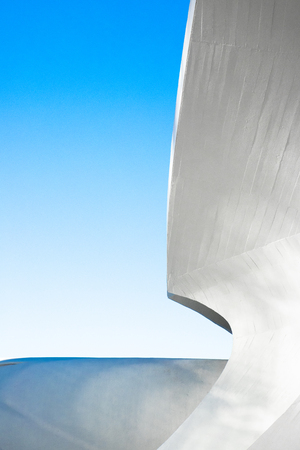 Futuristic Architectural Curved building