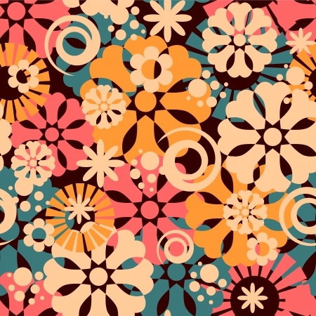 Abstract colorful seamless pattern designのイラスト素材