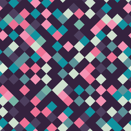 Abstract geometric colorful seamless pattern