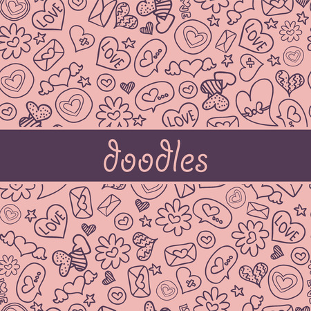 Beautiful background design with seamless textureのイラスト素材