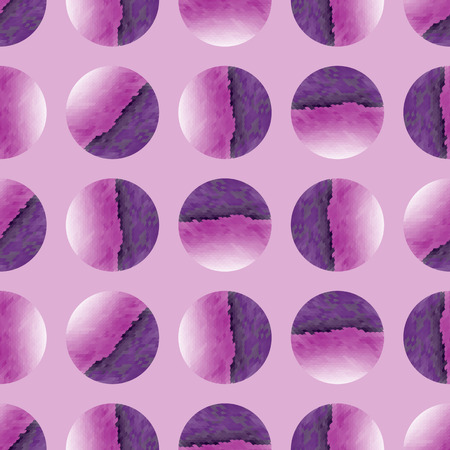 Seamless pattern with abstract circles  Vector seamless texture for wallpapers, pattern fills, web page backgroundsのイラスト素材