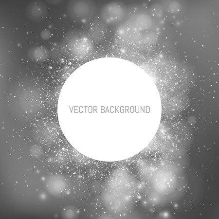 Abstract grey soft vector background with lights and place for textのイラスト素材