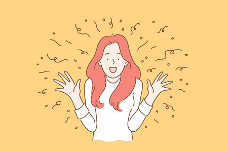 Wow effect concept.のイラスト素材