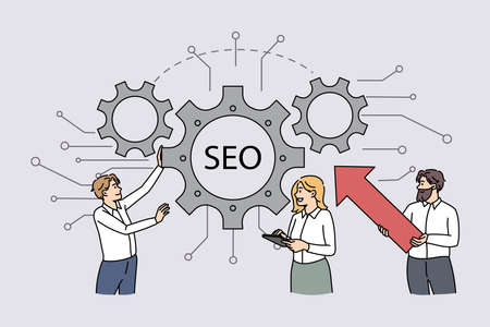 SEO optimization and strategy concept