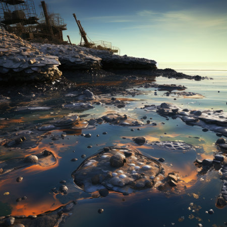 Oil Spill in Pristine Watersの素材