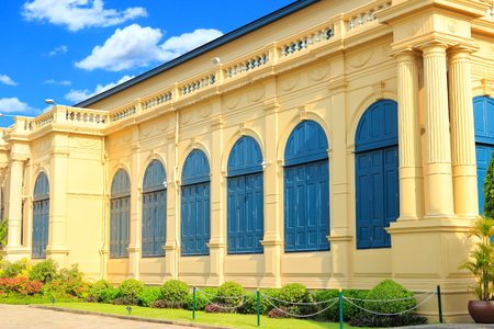 Palace in Wat Pra Keaw ,Bangkok of Thailand.のeditorial素材