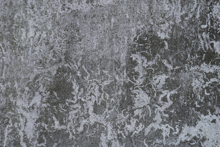 old grunge texture, gray concrete wall with scuffed cracks and green tint.