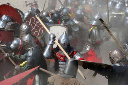 Fight on the battlefield