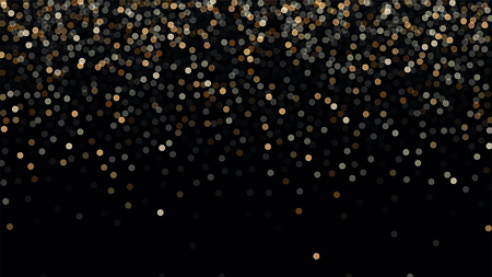 Beautiful Falling Blured Confettiのイラスト素材