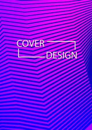 Simple Cover Design Simple Halftone Gradients Background.のイラスト素材