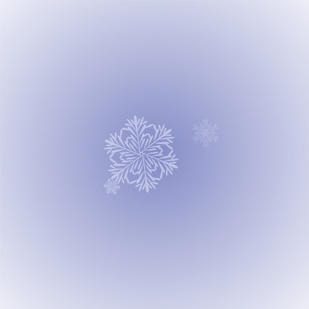 Beautiful Background with Falling Snowflakes.のイラスト素材