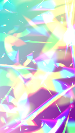 Vector Rainbow Gradient with Sunshine Glare.  Iridescent Background. Holographic Light Glitch Effect.
 
 Trendy Hologram Vector Background. Mesh Holographic Foil. Creative Festive Backdrop.のイラスト素材