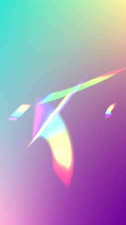 Vector Rainbow Gradient with Sunshine Glare.  Iridescent Background. Holographic Light Glitch Effect.
 
 Trendy Hologram Vector Background. Mesh Holographic Foil. Creative Festive Backdrop.のイラスト素材
