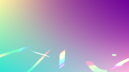 Iridescent Background. Holographic Light Glitch Effect.
Vector Rainbow Gradient with Sunshine Glare....