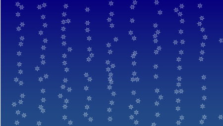Falling Snowflakes on Christmas Background.  Element of Design with Snow for a Postcard, Invitation Card, Banner, Flyer.  Vector Falling Snowflakes on a  Winter Backgroundのイラスト素材
