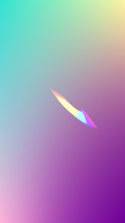 Holographic Light Glitch Effect. Iridescent Background. 
Vector Rainbow Gradient with Sunshine...