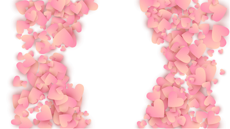 Valentine's Day Holidays Background. Illustration for your  Valentine's Day Holidays Design.     Wedding Background for Greeting Card, Invitation or Banner. Vector illustration.のイラスト素材