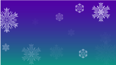 Beautiful Christmas Background with Falling Snowflakes. Element of Design with Snow for a Postcard, Invitation Card, Banner, Flyer. Vector Falling Snowflakes on a Blue Background
のイラスト素材