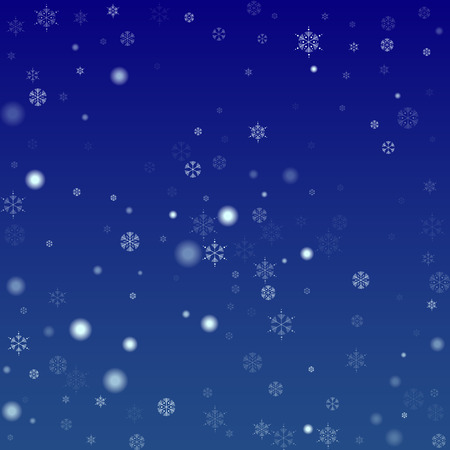 Beautiful Christmas Background with Falling Snowflakes. Element of Design with Snow for a Postcard, Invitation Card, Banner, Flyer. Vector Falling Snowflakes on a Blue Background


のイラスト素材