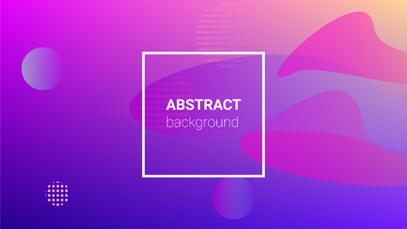 Colorfull Background. Horizontal Orientation. Modern Geometric Pattern. Banner Design Composition. Colorfull Background.のイラスト素材