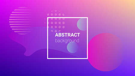 Colorfull Background. Horizontal Orientation. Modern Geometric Pattern. Banner Design Composition. Colorfull Background.のイラスト素材