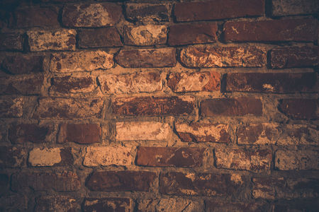 Rough brick wallの写真素材